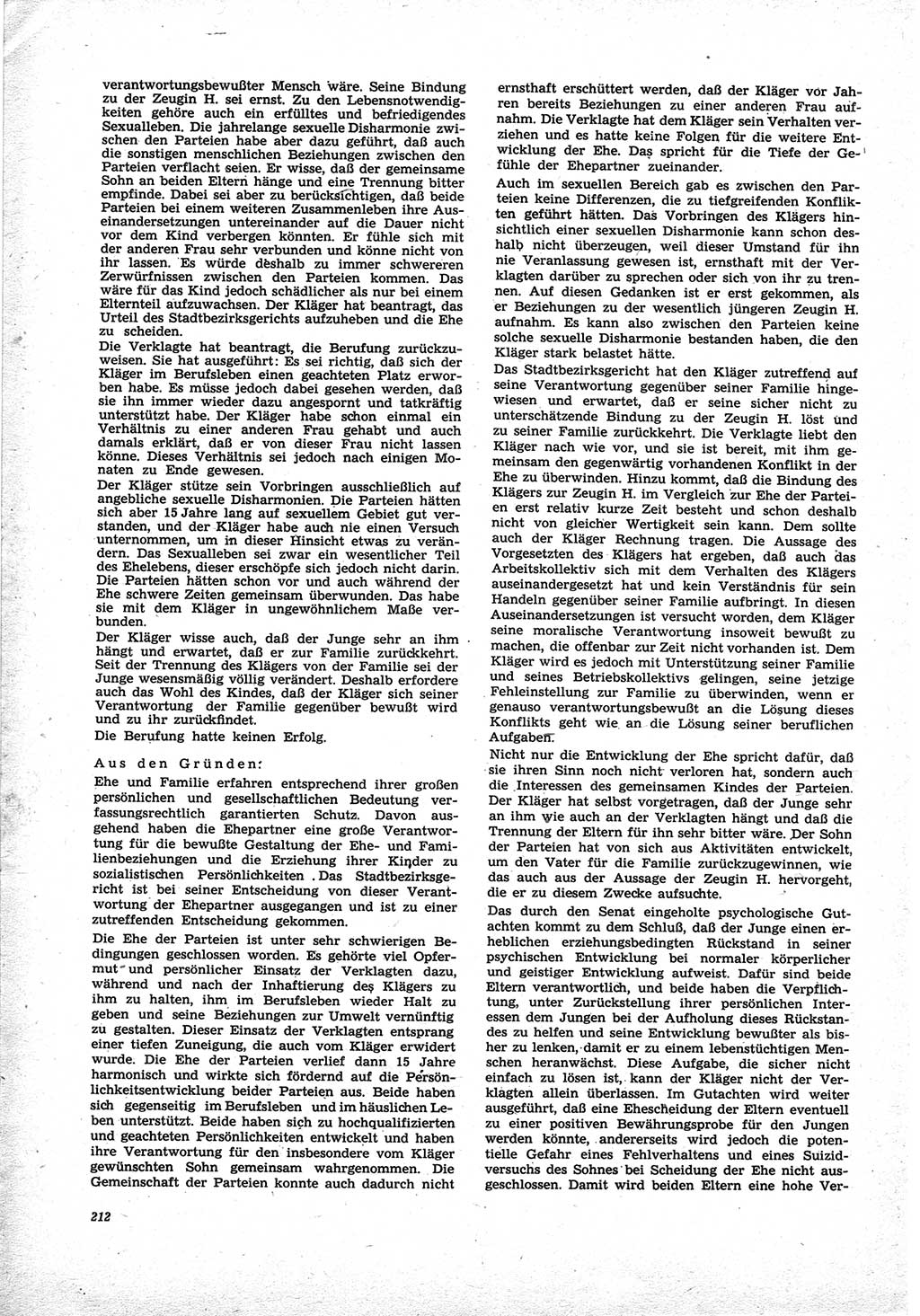 Neue Justiz (NJ), Zeitschrift für Recht und Rechtswissenschaft [Deutsche Demokratische Republik (DDR)], 25. Jahrgang 1971, Seite 212 (NJ DDR 1971, S. 212)