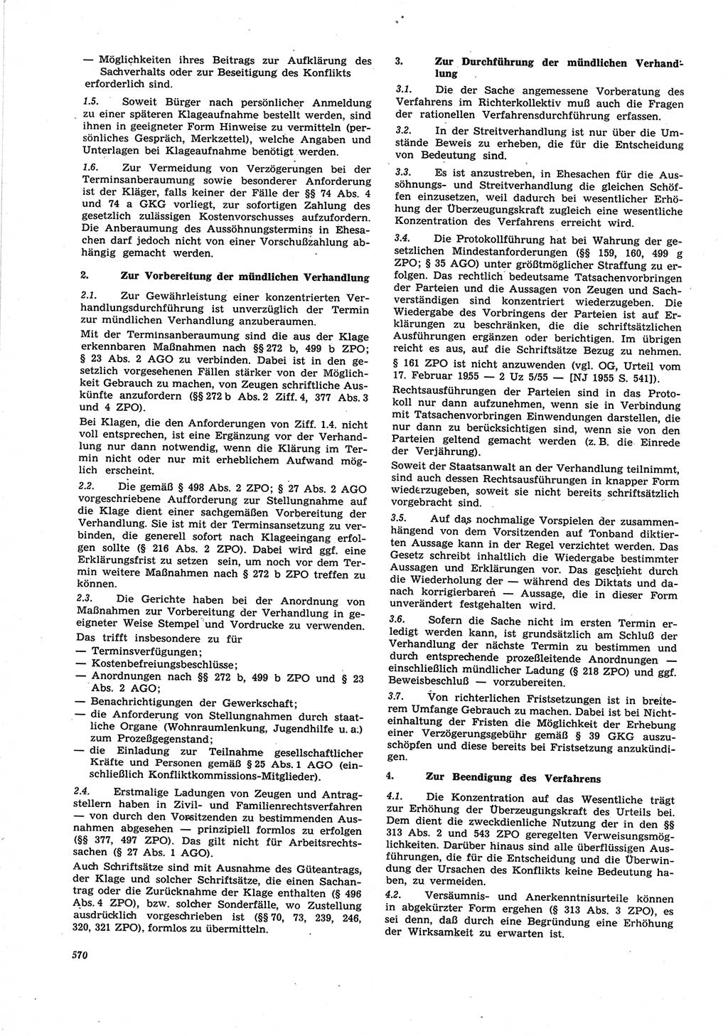Neue Justiz (NJ), Zeitschrift für Recht und Rechtswissenschaft [Deutsche Demokratische Republik (DDR)], 25. Jahrgang 1971, Seite 570 (NJ DDR 1971, S. 570)