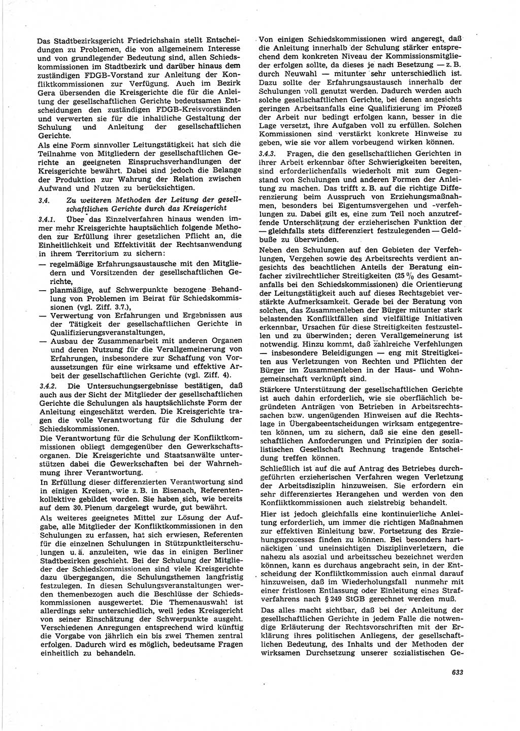 Neue Justiz (NJ), Zeitschrift für Recht und Rechtswissenschaft [Deutsche Demokratische Republik (DDR)], 25. Jahrgang 1971, Seite 633 (NJ DDR 1971, S. 633)