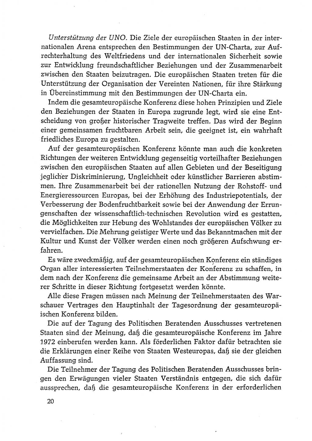 Dokumente der Sozialistischen Einheitspartei Deutschlands (SED) [Deutsche Demokratische Republik (DDR)] 1972-1973, Seite 20 (Dok. SED DDR 1972-1973, S. 20)