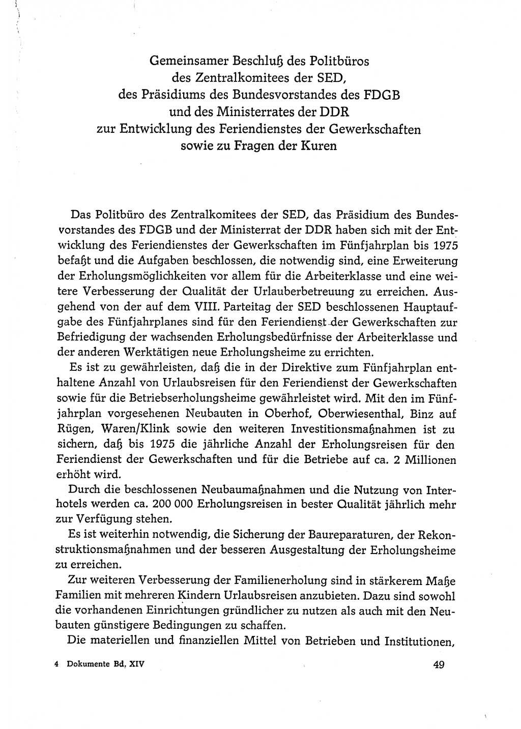 Dokumente der Sozialistischen Einheitspartei Deutschlands (SED) [Deutsche Demokratische Republik (DDR)] 1972-1973, Seite 49 (Dok. SED DDR 1972-1973, S. 49)