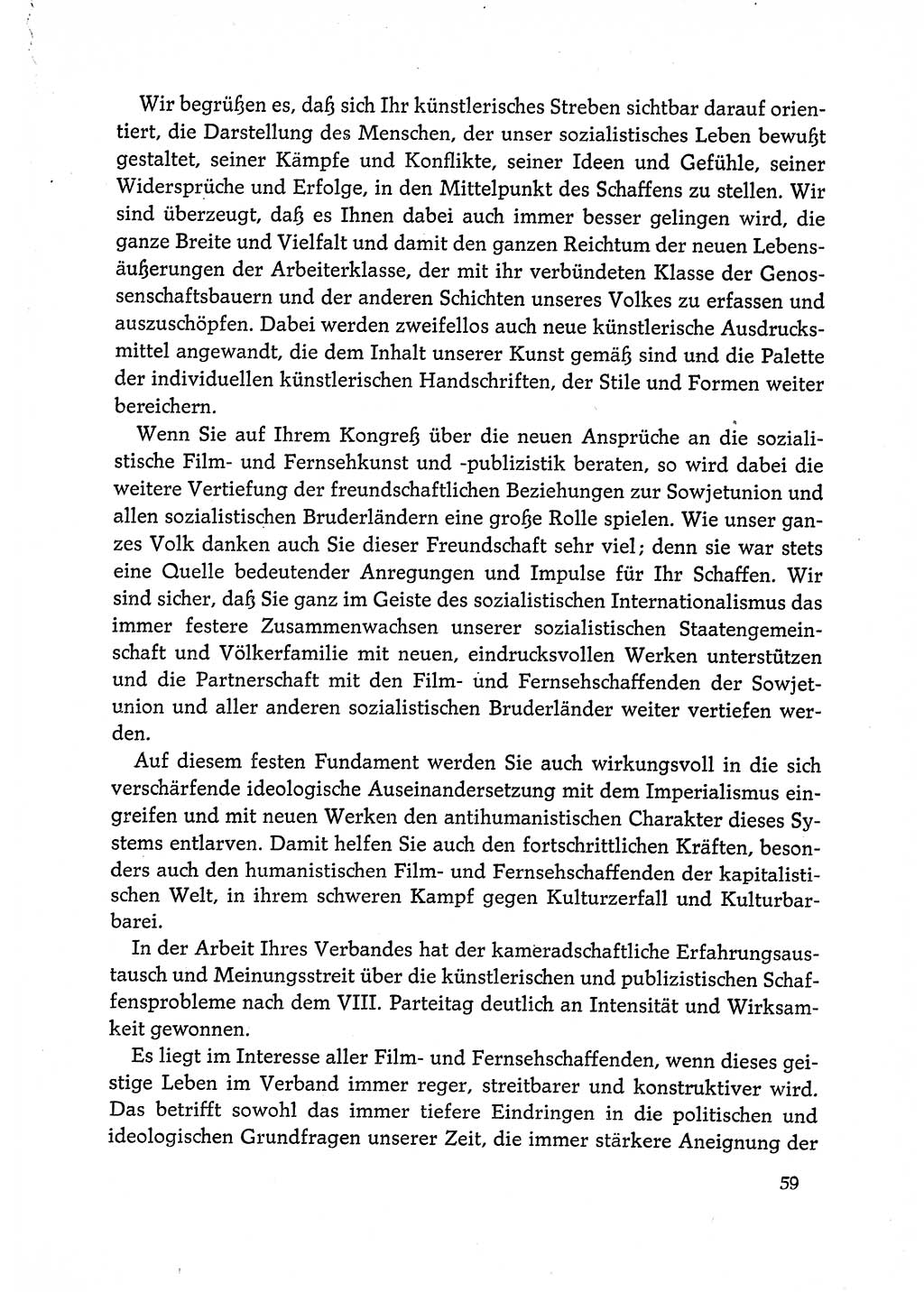 Dokumente der Sozialistischen Einheitspartei Deutschlands (SED) [Deutsche Demokratische Republik (DDR)] 1972-1973, Seite 59 (Dok. SED DDR 1972-1973, S. 59)