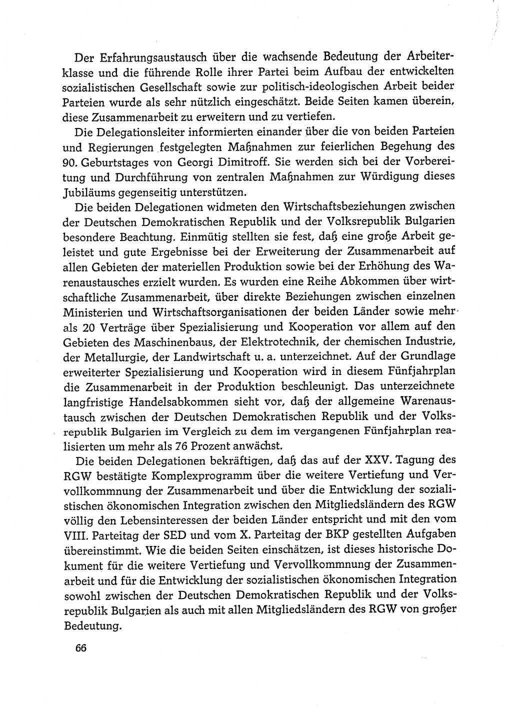 Dokumente der Sozialistischen Einheitspartei Deutschlands (SED) [Deutsche Demokratische Republik (DDR)] 1972-1973, Seite 66 (Dok. SED DDR 1972-1973, S. 66)