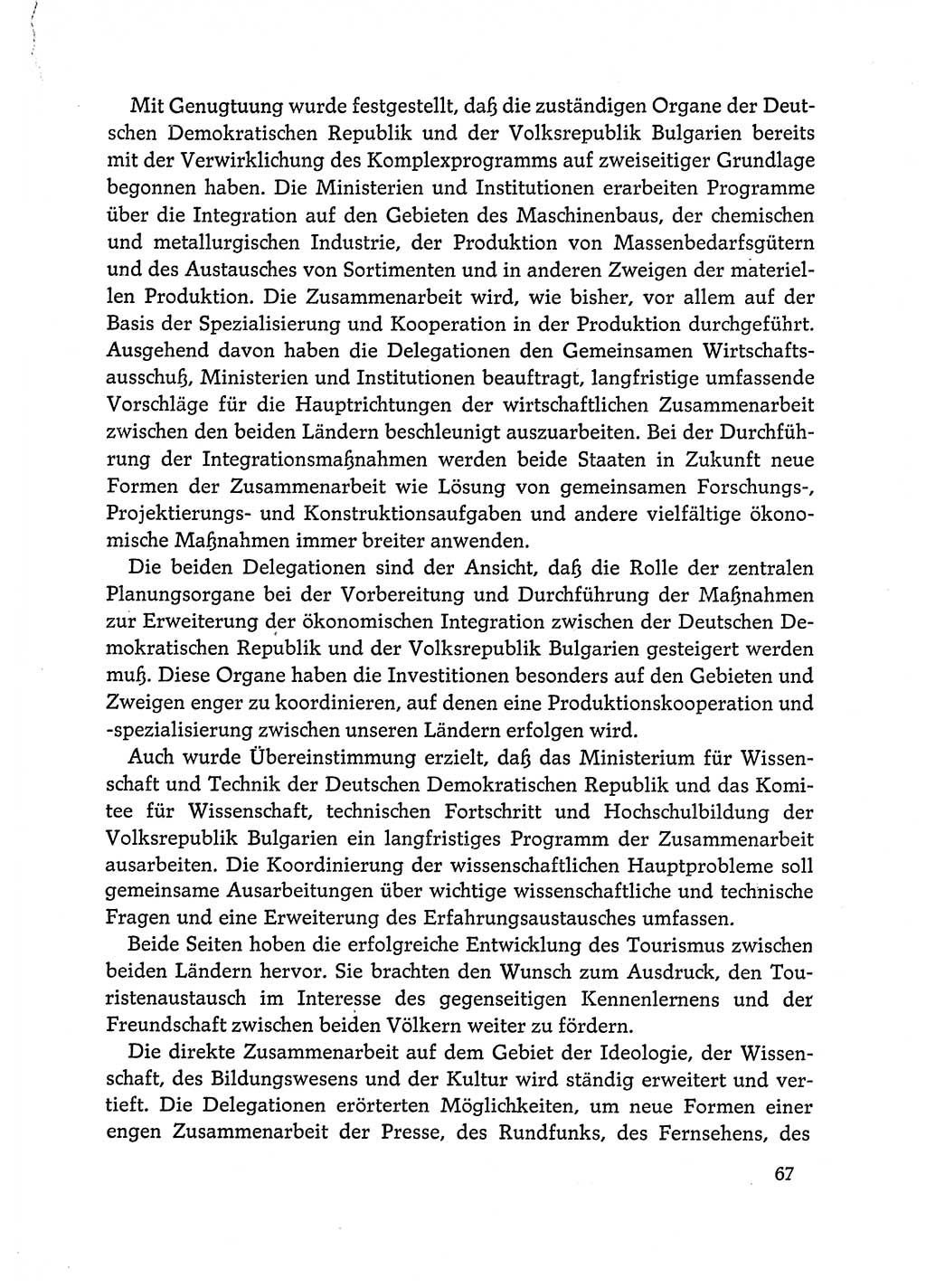 Dokumente der Sozialistischen Einheitspartei Deutschlands (SED) [Deutsche Demokratische Republik (DDR)] 1972-1973, Seite 67 (Dok. SED DDR 1972-1973, S. 67)