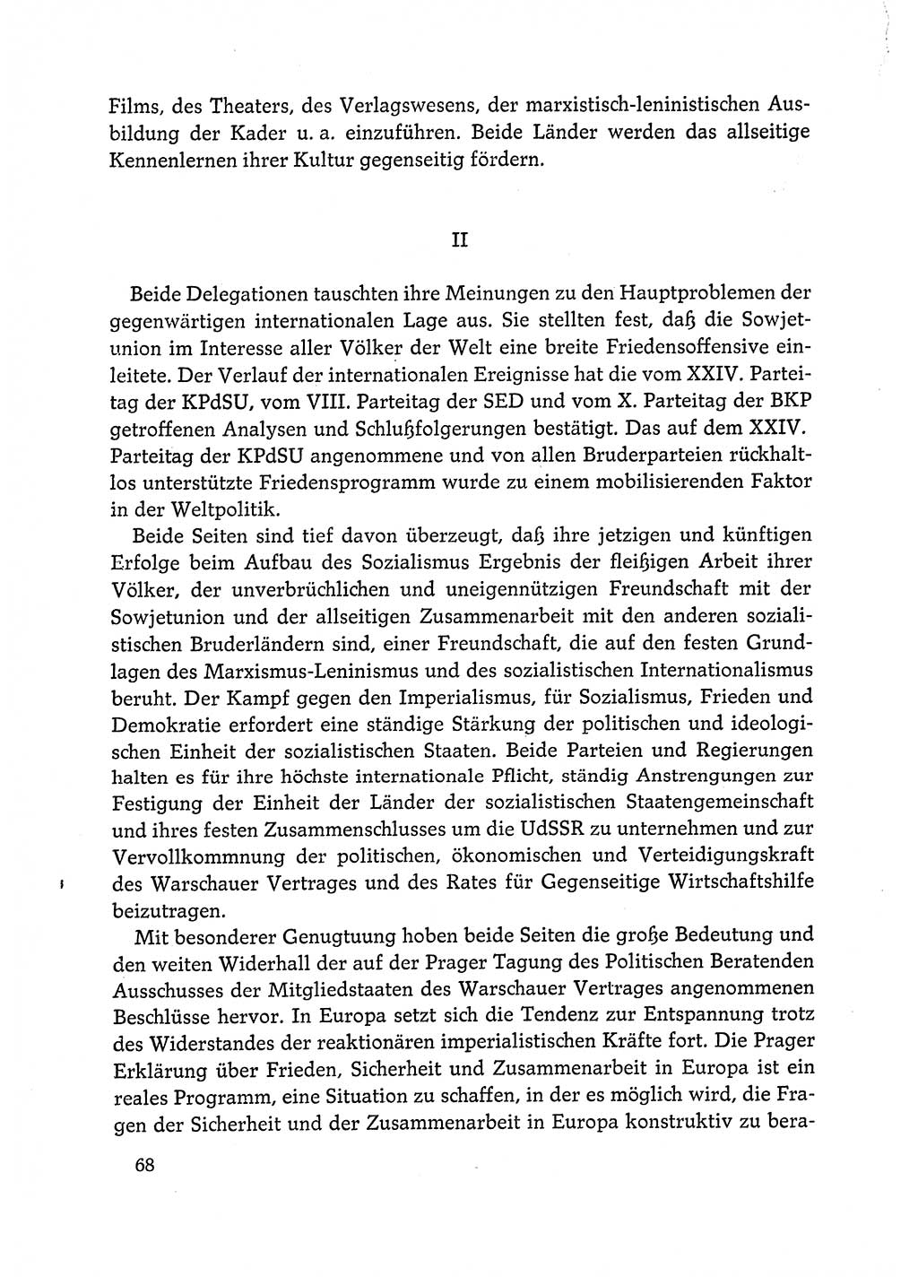 Dokumente der Sozialistischen Einheitspartei Deutschlands (SED) [Deutsche Demokratische Republik (DDR)] 1972-1973, Seite 68 (Dok. SED DDR 1972-1973, S. 68)