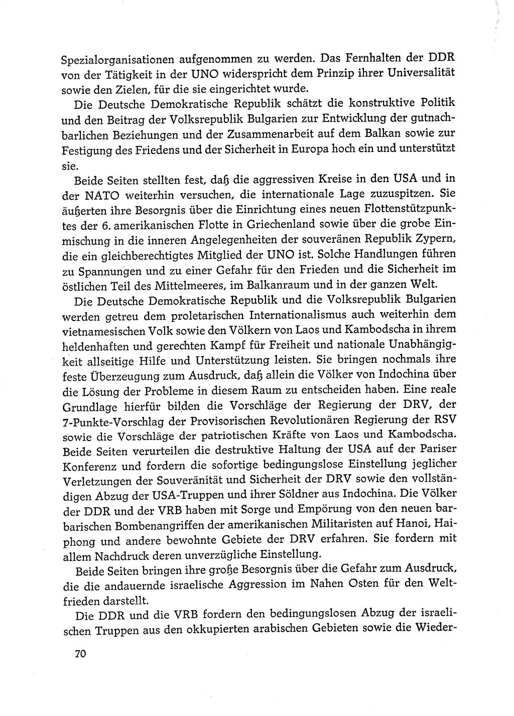 Dokumente der Sozialistischen Einheitspartei Deutschlands (SED) [Deutsche Demokratische Republik (DDR)] 1972-1973, Seite 70 (Dok. SED DDR 1972-1973, S. 70)