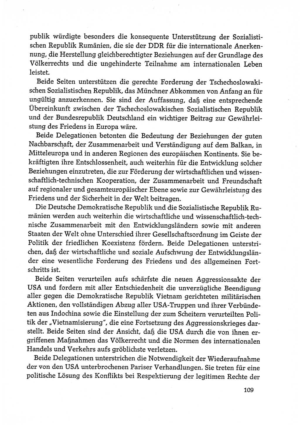 Dokumente der Sozialistischen Einheitspartei Deutschlands (SED) [Deutsche Demokratische Republik (DDR)] 1972-1973, Seite 109 (Dok. SED DDR 1972-1973, S. 109)
