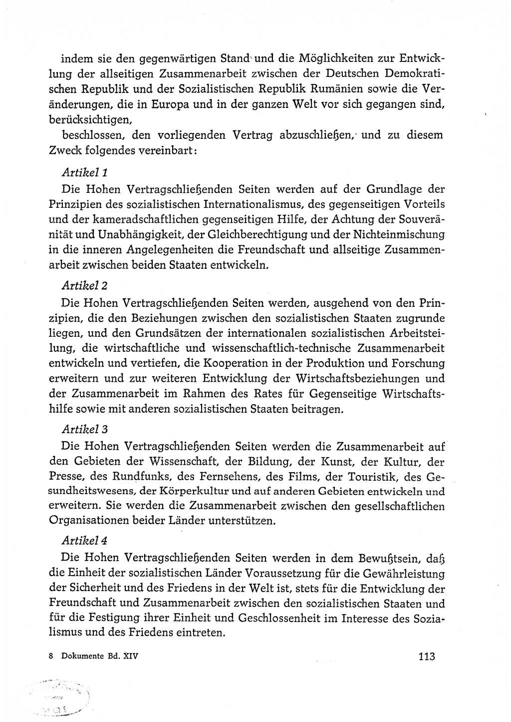 Dokumente der Sozialistischen Einheitspartei Deutschlands (SED) [Deutsche Demokratische Republik (DDR)] 1972-1973, Seite 113 (Dok. SED DDR 1972-1973, S. 113)