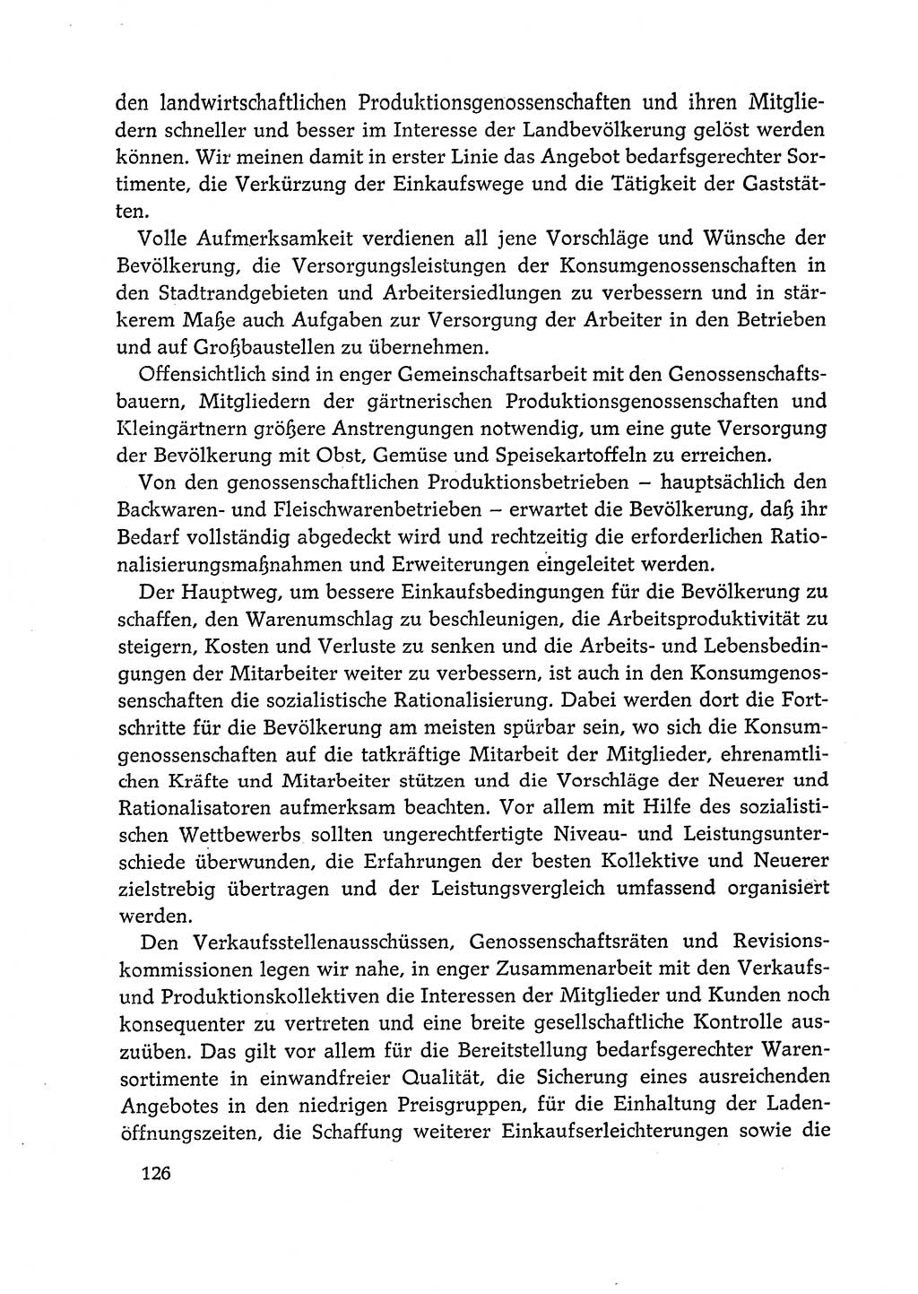 Dokumente der Sozialistischen Einheitspartei Deutschlands (SED) [Deutsche Demokratische Republik (DDR)] 1972-1973, Seite 126 (Dok. SED DDR 1972-1973, S. 126)