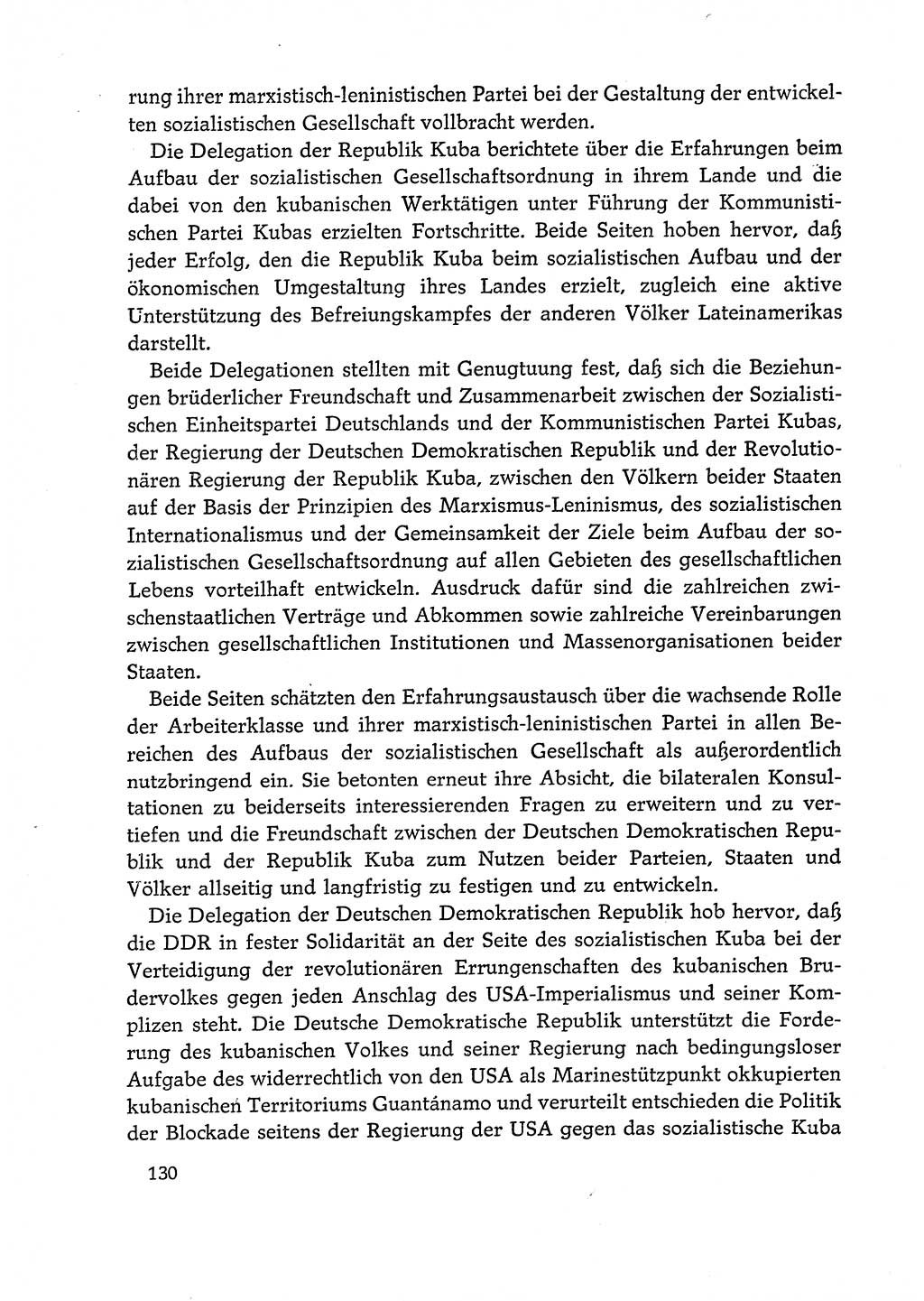 Dokumente der Sozialistischen Einheitspartei Deutschlands (SED) [Deutsche Demokratische Republik (DDR)] 1972-1973, Seite 130 (Dok. SED DDR 1972-1973, S. 130)