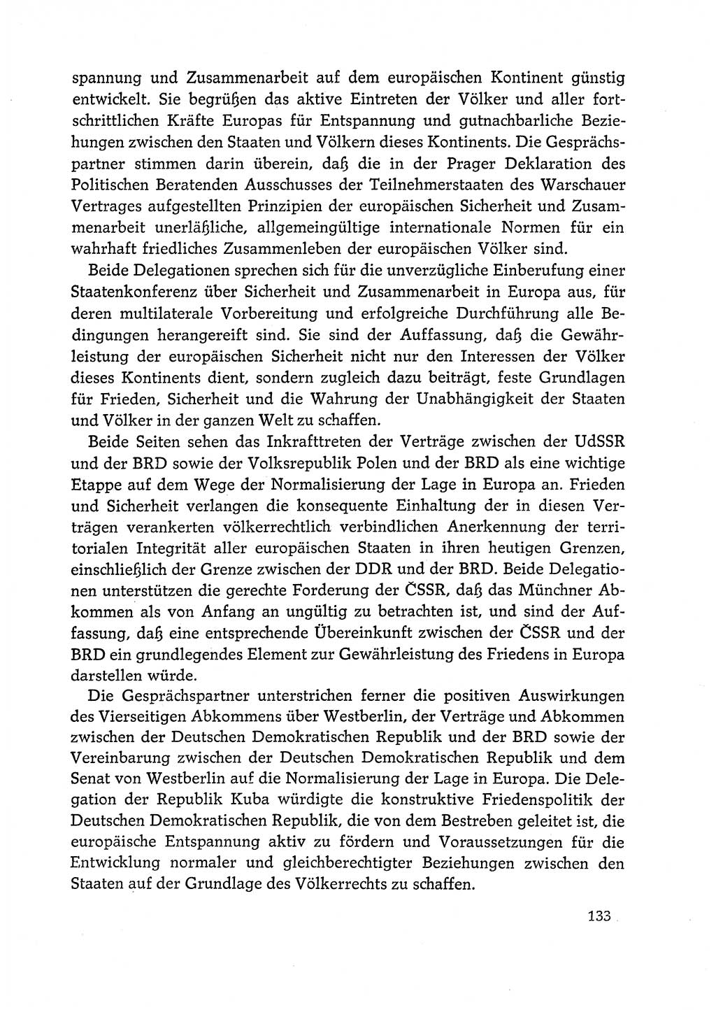 Dokumente der Sozialistischen Einheitspartei Deutschlands (SED) [Deutsche Demokratische Republik (DDR)] 1972-1973, Seite 133 (Dok. SED DDR 1972-1973, S. 133)