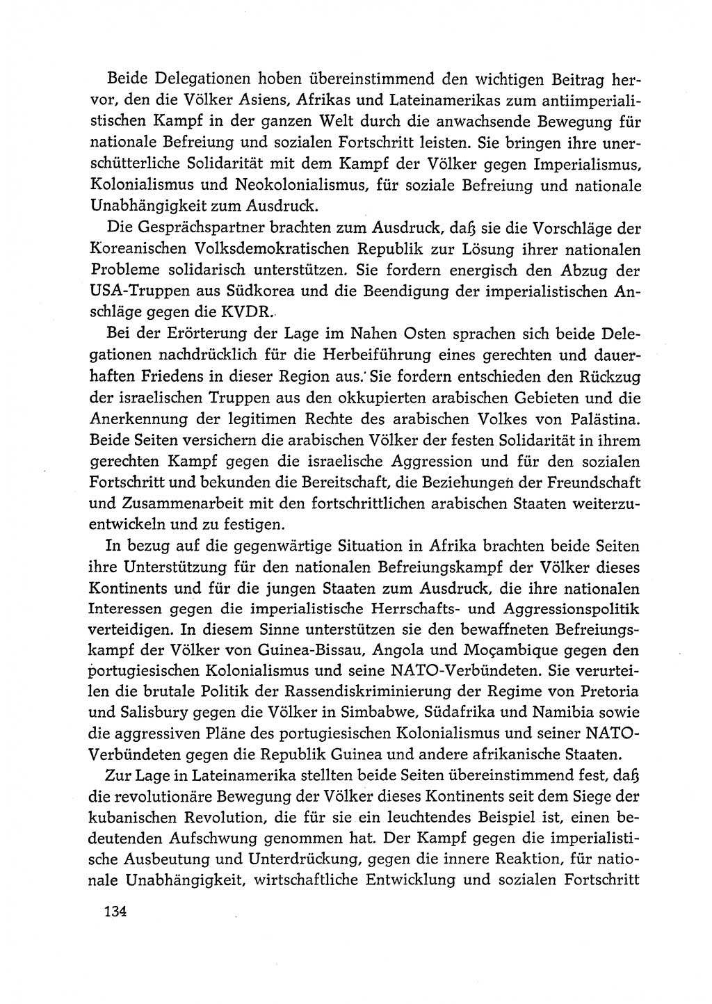 Dokumente der Sozialistischen Einheitspartei Deutschlands (SED) [Deutsche Demokratische Republik (DDR)] 1972-1973, Seite 134 (Dok. SED DDR 1972-1973, S. 134)