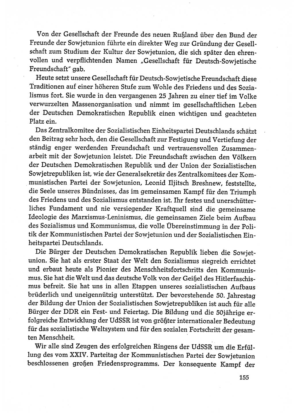 Dokumente der Sozialistischen Einheitspartei Deutschlands (SED) [Deutsche Demokratische Republik (DDR)] 1972-1973, Seite 155 (Dok. SED DDR 1972-1973, S. 155)