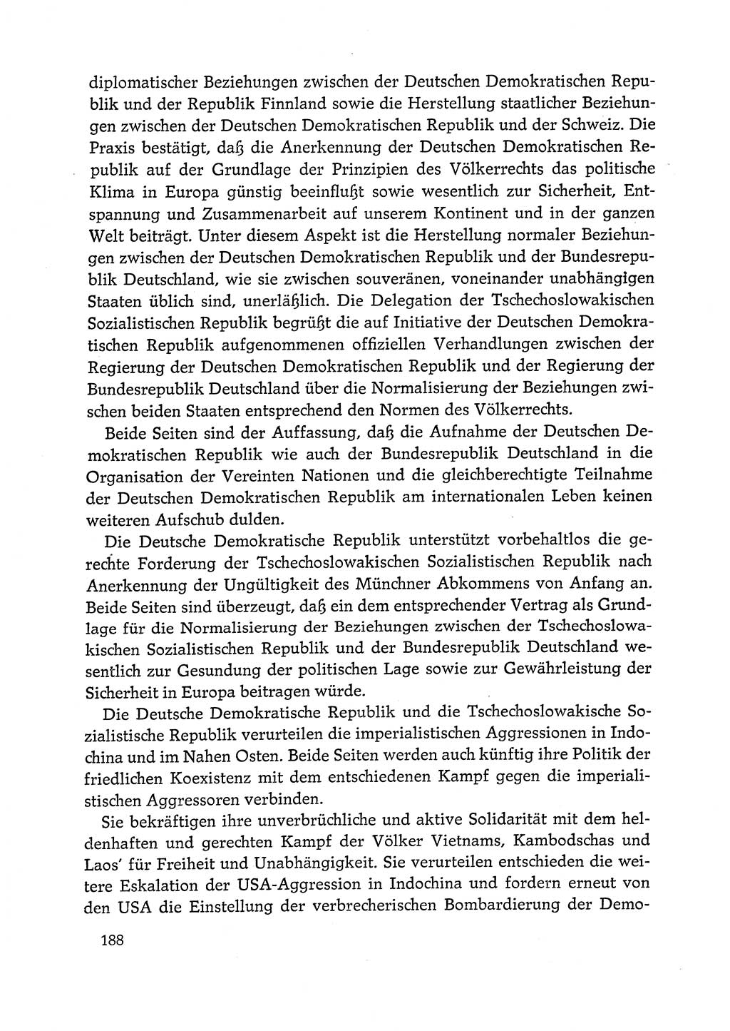 Dokumente der Sozialistischen Einheitspartei Deutschlands (SED) [Deutsche Demokratische Republik (DDR)] 1972-1973, Seite 188 (Dok. SED DDR 1972-1973, S. 188)