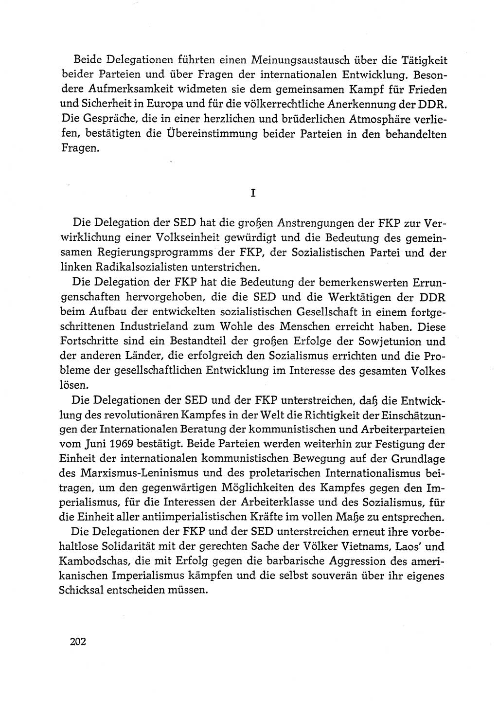 Dokumente der Sozialistischen Einheitspartei Deutschlands (SED) [Deutsche Demokratische Republik (DDR)] 1972-1973, Seite 202 (Dok. SED DDR 1972-1973, S. 202)