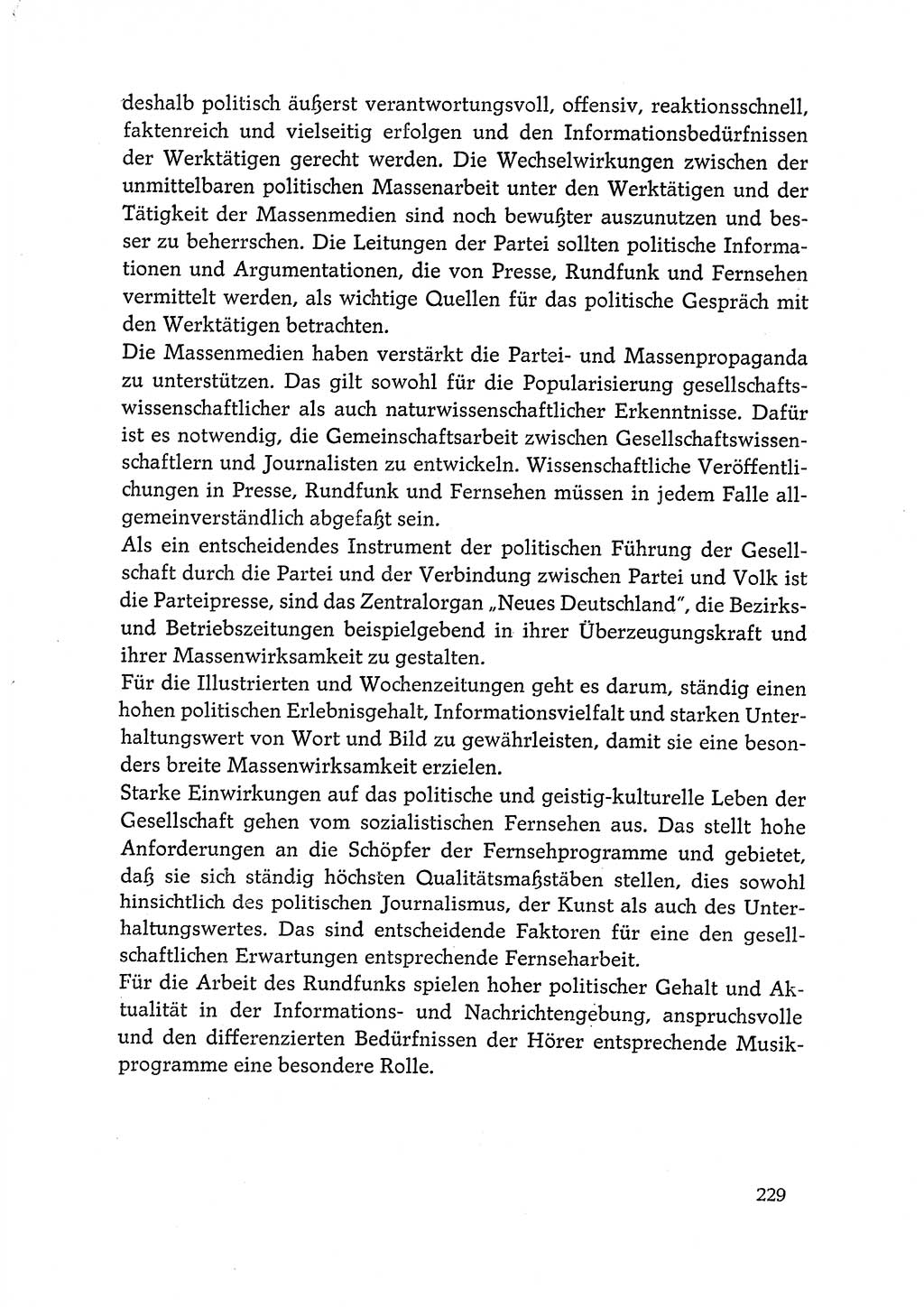 Dokumente der Sozialistischen Einheitspartei Deutschlands (SED) [Deutsche Demokratische Republik (DDR)] 1972-1973, Seite 229 (Dok. SED DDR 1972-1973, S. 229)