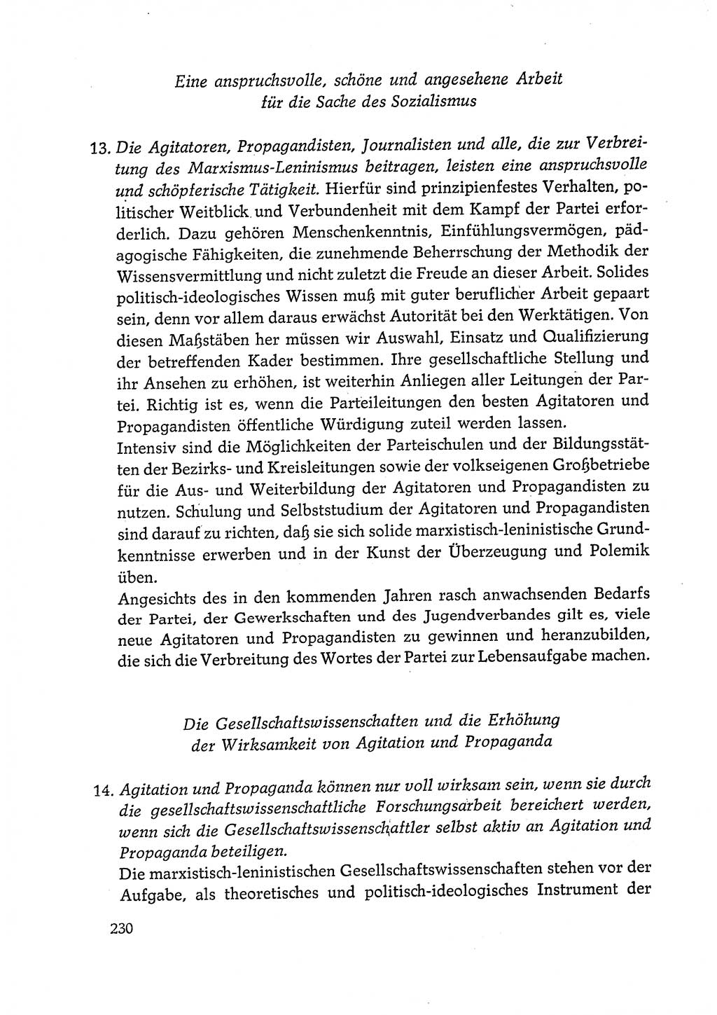 Dokumente der Sozialistischen Einheitspartei Deutschlands (SED) [Deutsche Demokratische Republik (DDR)] 1972-1973, Seite 230 (Dok. SED DDR 1972-1973, S. 230)