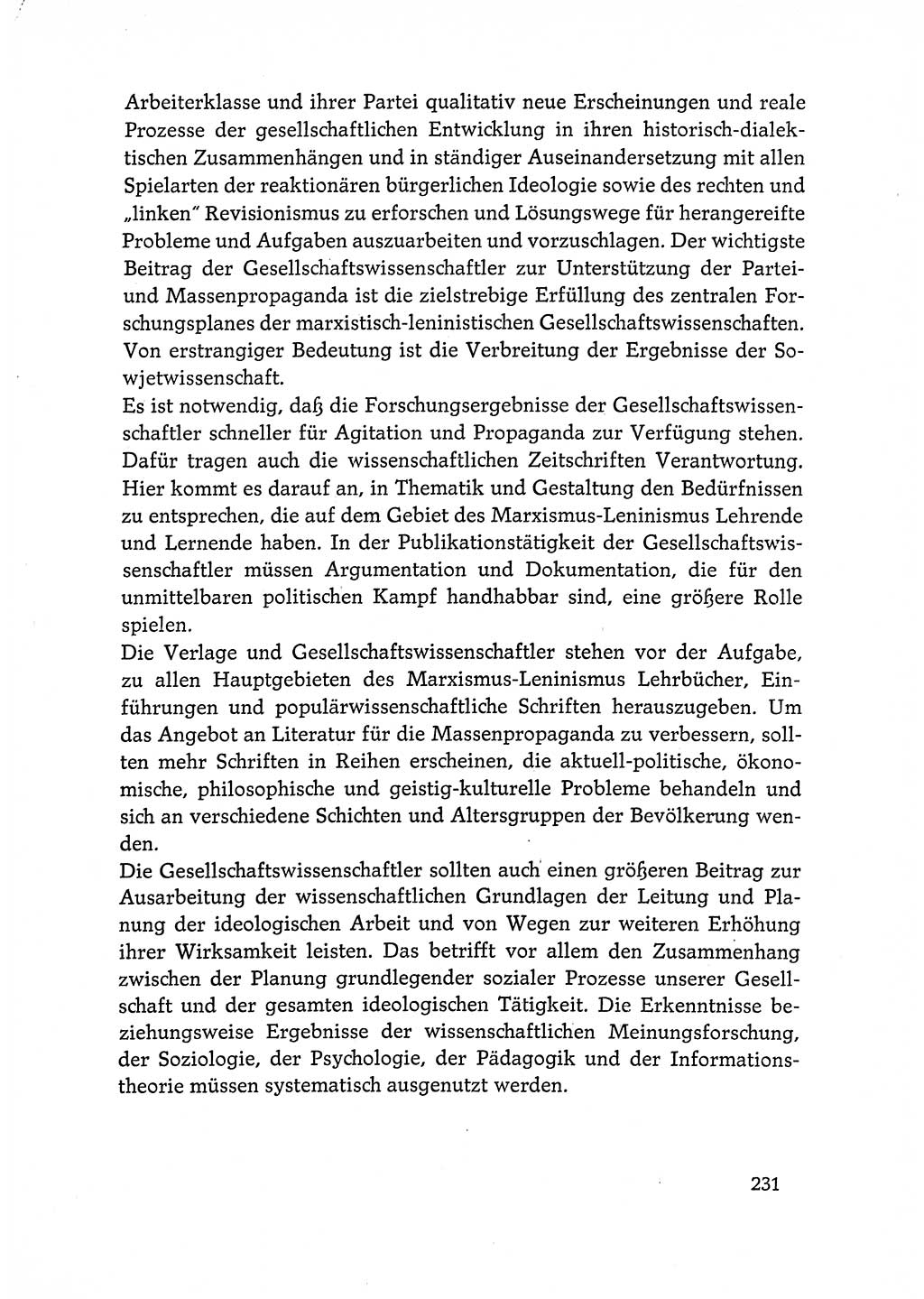 Dokumente der Sozialistischen Einheitspartei Deutschlands (SED) [Deutsche Demokratische Republik (DDR)] 1972-1973, Seite 231 (Dok. SED DDR 1972-1973, S. 231)