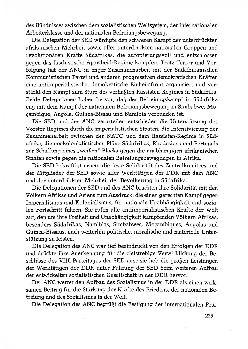 Dokumente der Sozialistischen Einheitspartei Deutschlands (SED) [Deutsche Demokratische Republik (DDR)] 1972-1973, Seite 235 (Dok. SED DDR 1972-1973, S. 235)