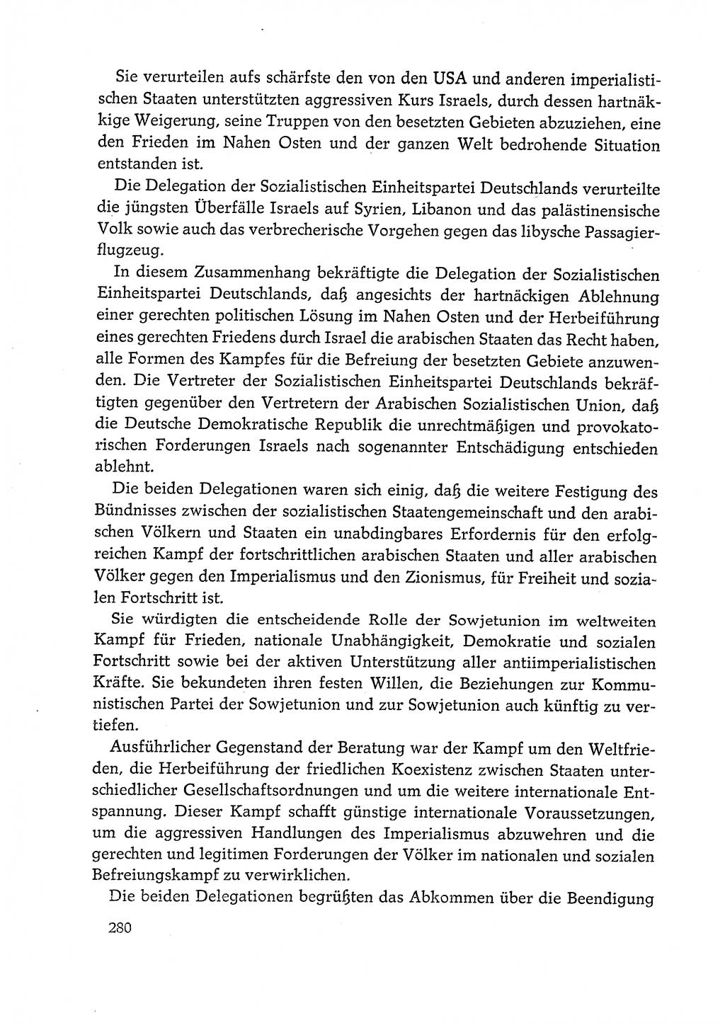 Dokumente der Sozialistischen Einheitspartei Deutschlands (SED) [Deutsche Demokratische Republik (DDR)] 1972-1973, Seite 280 (Dok. SED DDR 1972-1973, S. 280)