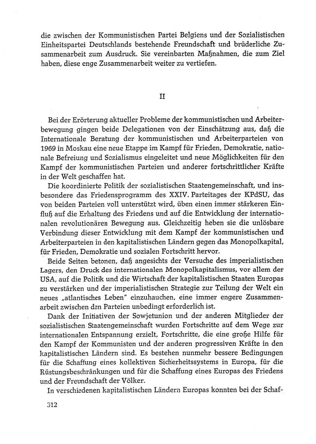 Dokumente der Sozialistischen Einheitspartei Deutschlands (SED) [Deutsche Demokratische Republik (DDR)] 1972-1973, Seite 312 (Dok. SED DDR 1972-1973, S. 312)