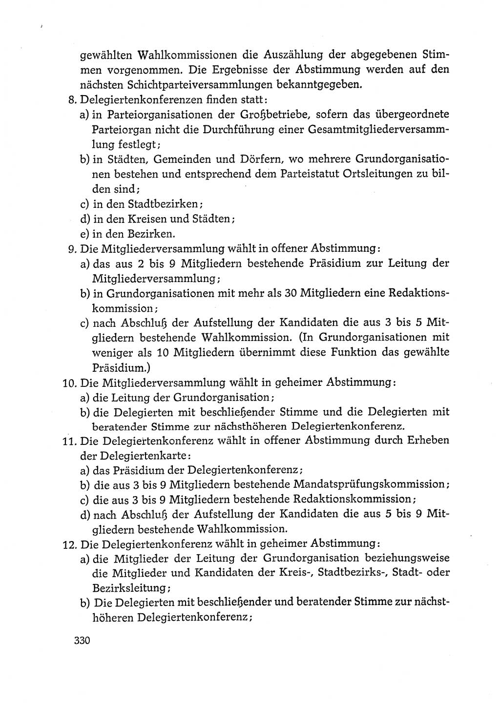 Dokumente der Sozialistischen Einheitspartei Deutschlands (SED) [Deutsche Demokratische Republik (DDR)] 1972-1973, Seite 330 (Dok. SED DDR 1972-1973, S. 330)