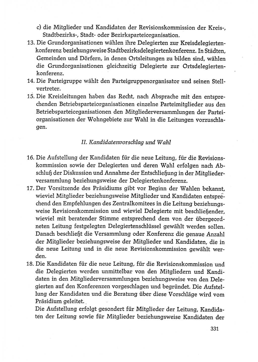 Dokumente der Sozialistischen Einheitspartei Deutschlands (SED) [Deutsche Demokratische Republik (DDR)] 1972-1973, Seite 331 (Dok. SED DDR 1972-1973, S. 331)