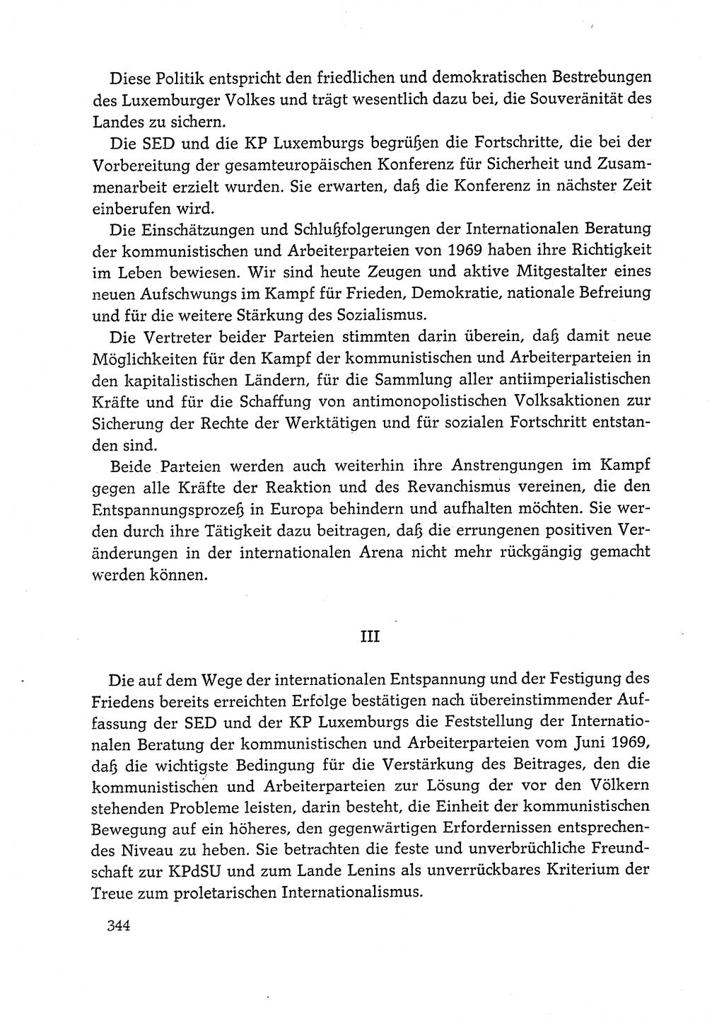 Dokumente der Sozialistischen Einheitspartei Deutschlands (SED) [Deutsche Demokratische Republik (DDR)] 1972-1973, Seite 344 (Dok. SED DDR 1972-1973, S. 344)