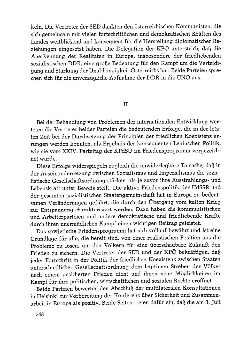 Dokumente der Sozialistischen Einheitspartei Deutschlands (SED) [Deutsche Demokratische Republik (DDR)] 1972-1973, Seite 348 (Dok. SED DDR 1972-1973, S. 348)