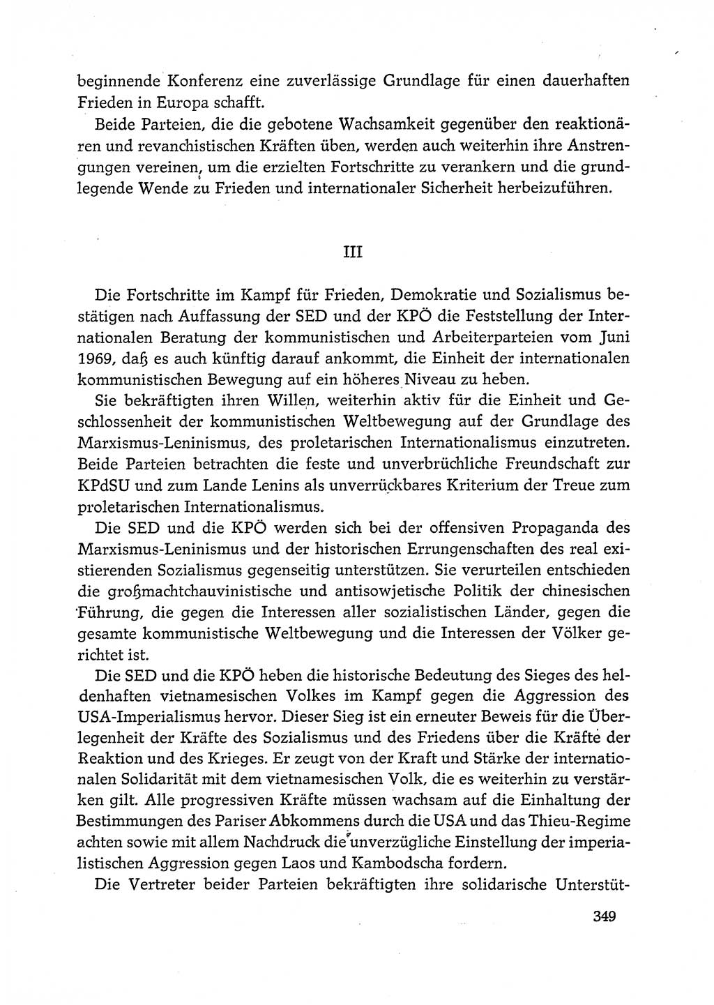 Dokumente der Sozialistischen Einheitspartei Deutschlands (SED) [Deutsche Demokratische Republik (DDR)] 1972-1973, Seite 349 (Dok. SED DDR 1972-1973, S. 349)