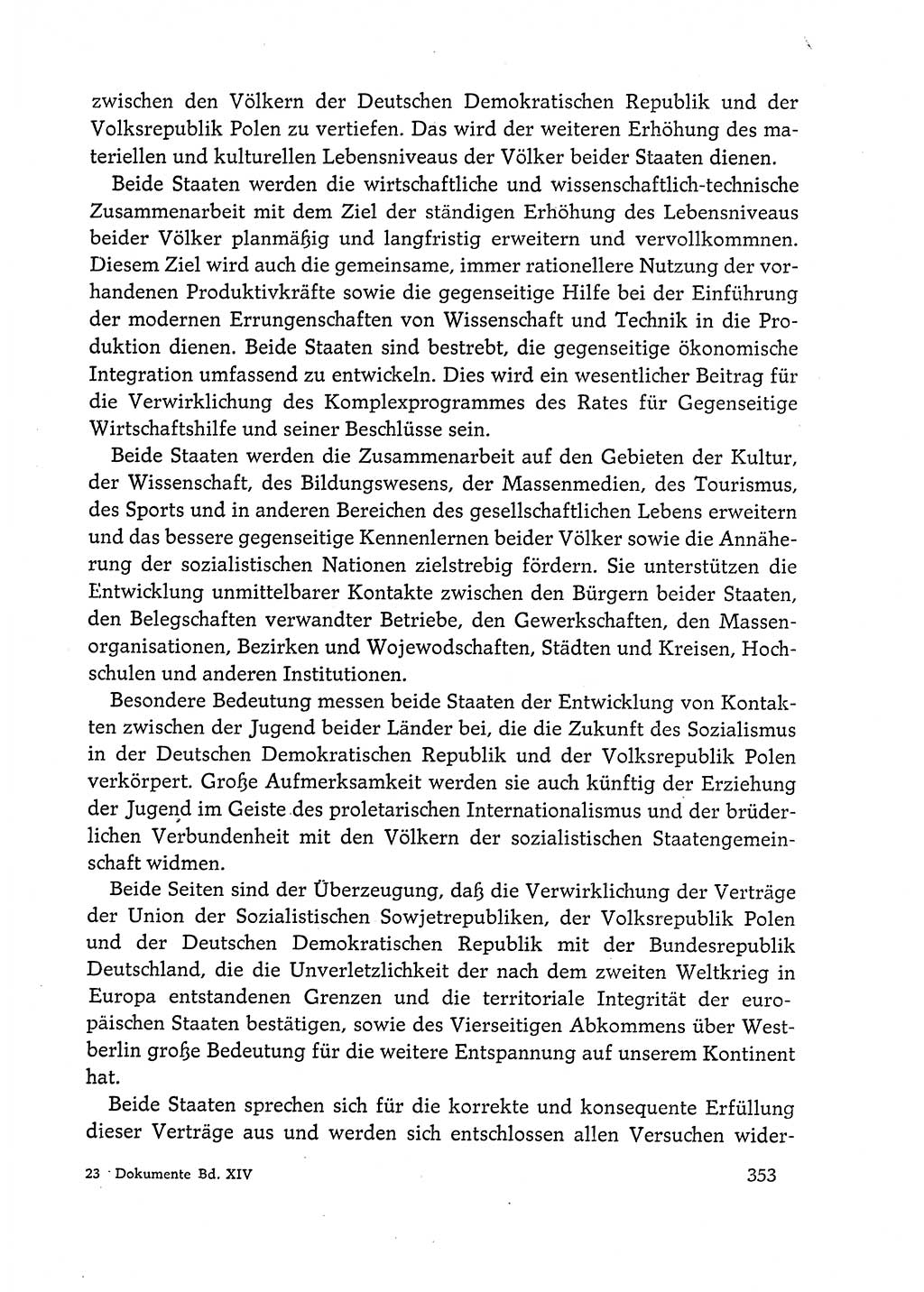 Dokumente der Sozialistischen Einheitspartei Deutschlands (SED) [Deutsche Demokratische Republik (DDR)] 1972-1973, Seite 353 (Dok. SED DDR 1972-1973, S. 353)