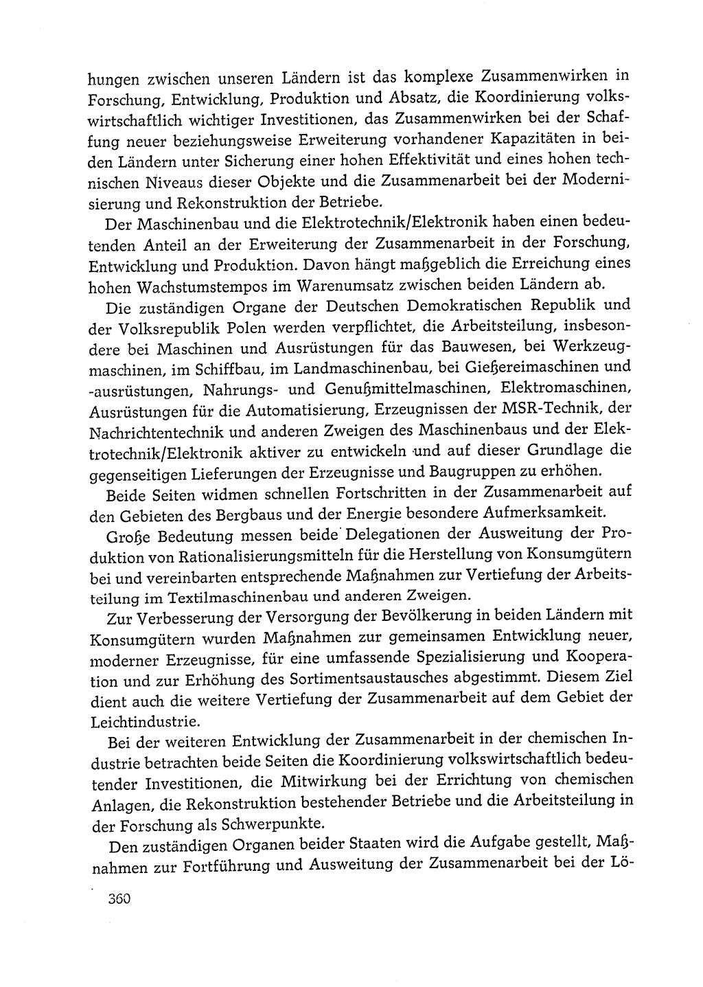 Dokumente der Sozialistischen Einheitspartei Deutschlands (SED) [Deutsche Demokratische Republik (DDR)] 1972-1973, Seite 360 (Dok. SED DDR 1972-1973, S. 360)