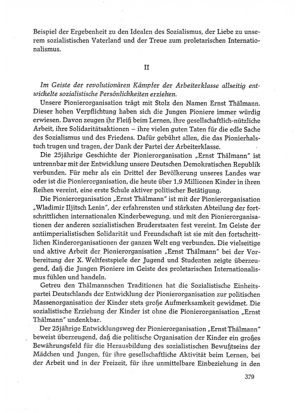 Dokumente der Sozialistischen Einheitspartei Deutschlands (SED) [Deutsche Demokratische Republik (DDR)] 1972-1973, Seite 379 (Dok. SED DDR 1972-1973, S. 379)
