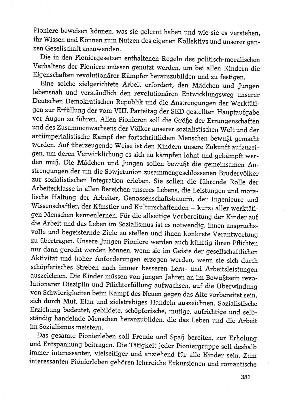 Dokumente der Sozialistischen Einheitspartei Deutschlands (SED) [Deutsche Demokratische Republik (DDR)] 1972-1973, Seite 381 (Dok. SED DDR 1972-1973, S. 381)