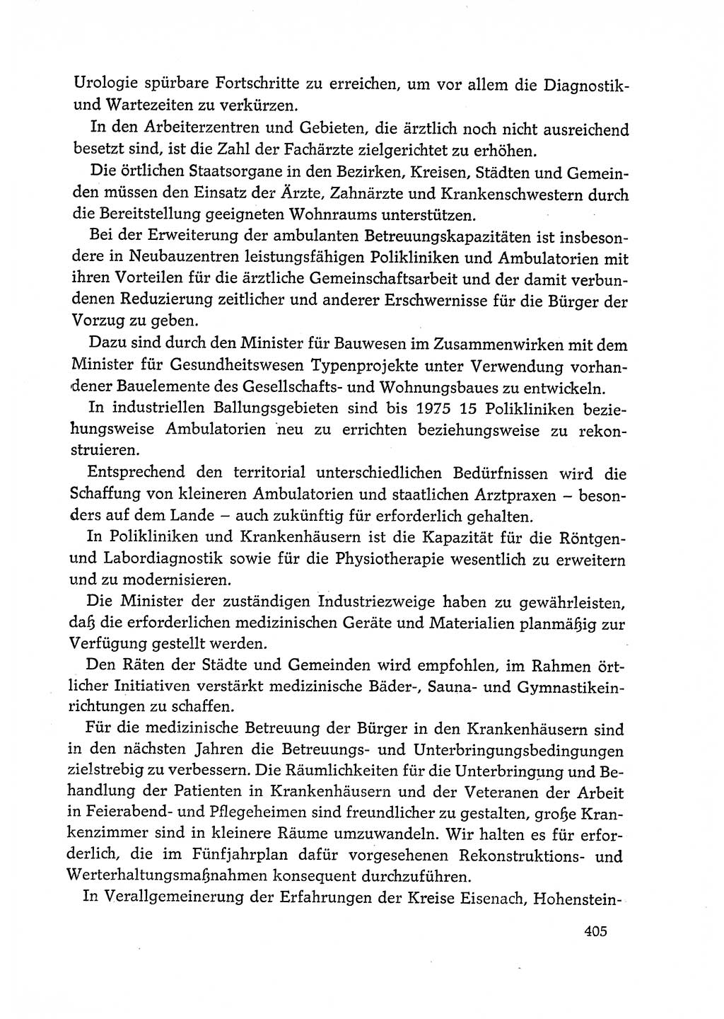 Dokumente der Sozialistischen Einheitspartei Deutschlands (SED) [Deutsche Demokratische Republik (DDR)] 1972-1973, Seite 405 (Dok. SED DDR 1972-1973, S. 405)