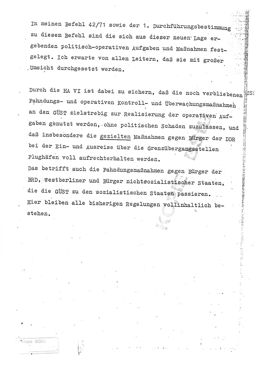 Referat (Entwurf) des Genossen Minister (Generaloberst Erich Mielke) auf der Dienstkonferenz 1972, Ministerium für Staatssicherheit (MfS) [Deutsche Demokratische Republik (DDR)], Der Minister, Geheime Verschlußsache (GVS) 008-150/72, Berlin 25.2.1972, Seite 223 (Ref. Entw. DK MfS DDR Min. GVS 008-150/72 1972, S. 223)
