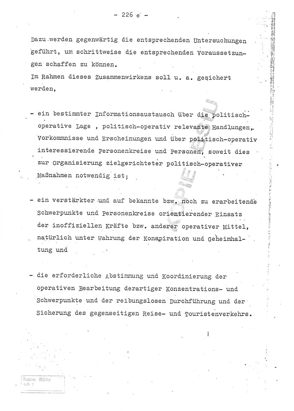 Referat (Entwurf) des Genossen Minister (Generaloberst Erich Mielke) auf der Dienstkonferenz 1972, Ministerium für Staatssicherheit (MfS) [Deutsche Demokratische Republik (DDR)], Der Minister, Geheime Verschlußsache (GVS) 008-150/72, Berlin 25.2.1972, Seite 226/5 (Ref. Entw. DK MfS DDR Min. GVS 008-150/72 1972, S. 226/5)