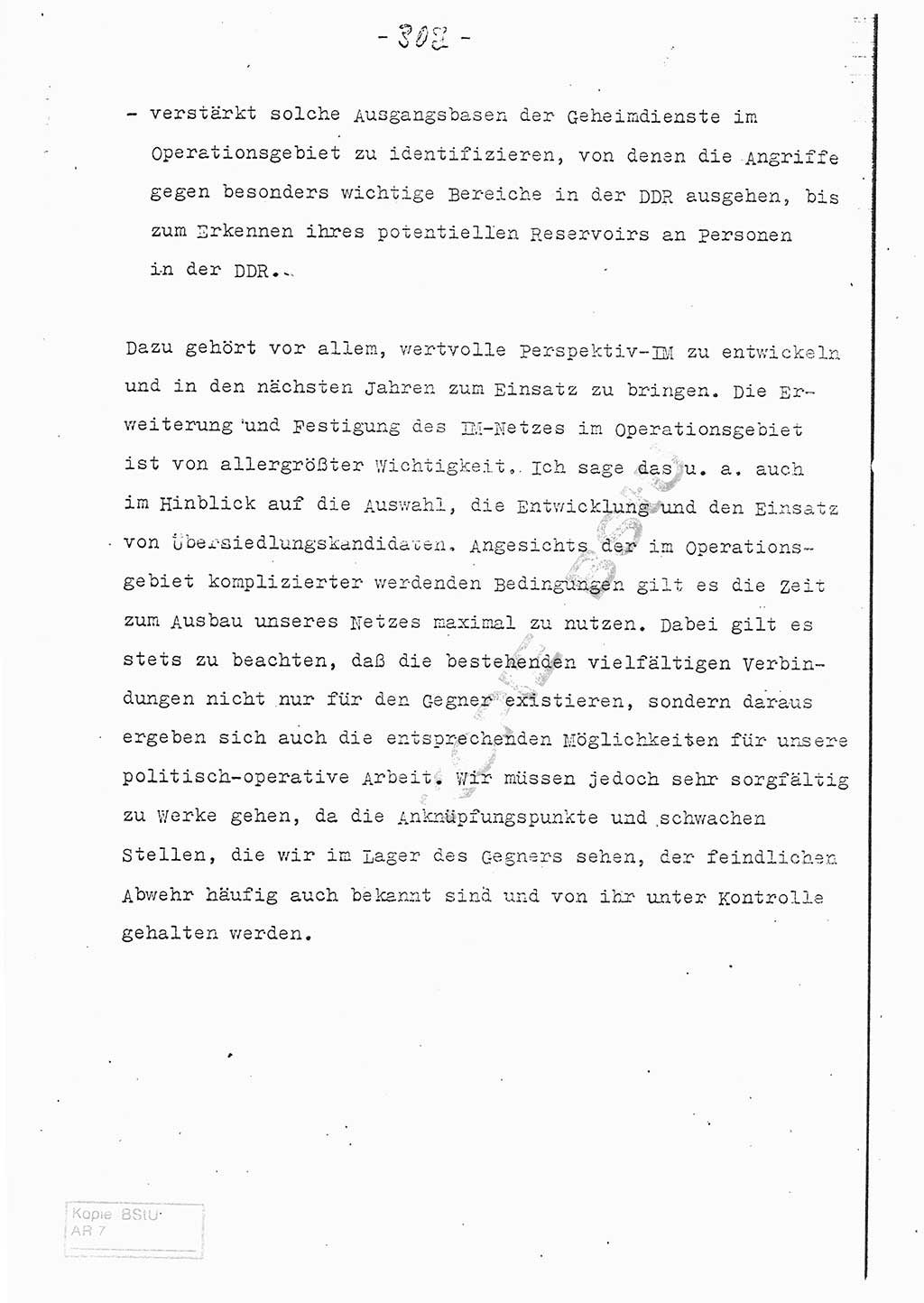 Referat (Entwurf) des Genossen Minister (Generaloberst Erich Mielke) auf der Dienstkonferenz 1972, Ministerium für Staatssicherheit (MfS) [Deutsche Demokratische Republik (DDR)], Der Minister, Geheime Verschlußsache (GVS) 008-150/72, Berlin 25.2.1972, Seite 302 (Ref. Entw. DK MfS DDR Min. GVS 008-150/72 1972, S. 302)