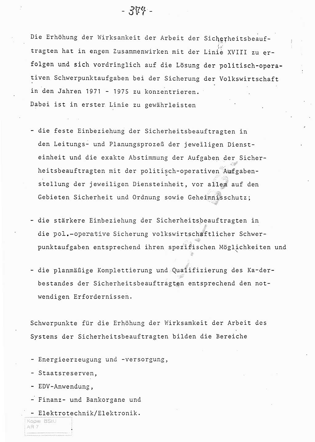 Referat (Entwurf) des Genossen Minister (Generaloberst Erich Mielke) auf der Dienstkonferenz 1972, Ministerium für Staatssicherheit (MfS) [Deutsche Demokratische Republik (DDR)], Der Minister, Geheime Verschlußsache (GVS) 008-150/72, Berlin 25.2.1972, Seite 374 (Ref. Entw. DK MfS DDR Min. GVS 008-150/72 1972, S. 374)