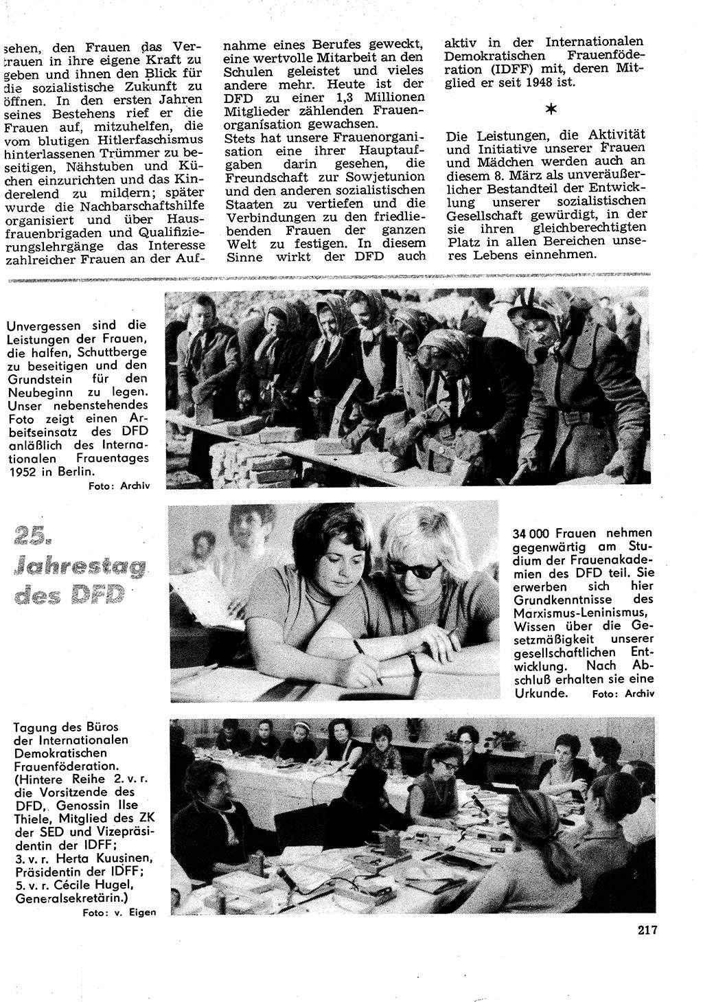 Neuer Weg (NW), Organ des Zentralkomitees (ZK) der SED (Sozialistische Einheitspartei Deutschlands) für Fragen des Parteilebens, 27. Jahrgang [Deutsche Demokratische Republik (DDR)] 1972, Seite 217 (NW ZK SED DDR 1972, S. 217)