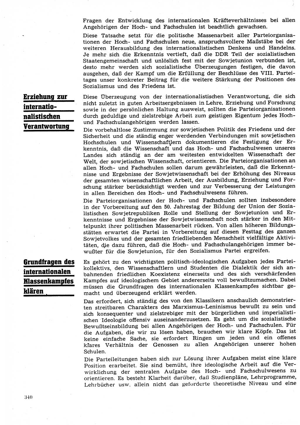 Neuer Weg (NW), Organ des Zentralkomitees (ZK) der SED (Sozialistische Einheitspartei Deutschlands) für Fragen des Parteilebens, 27. Jahrgang [Deutsche Demokratische Republik (DDR)] 1972, Seite 340 (NW ZK SED DDR 1972, S. 340)