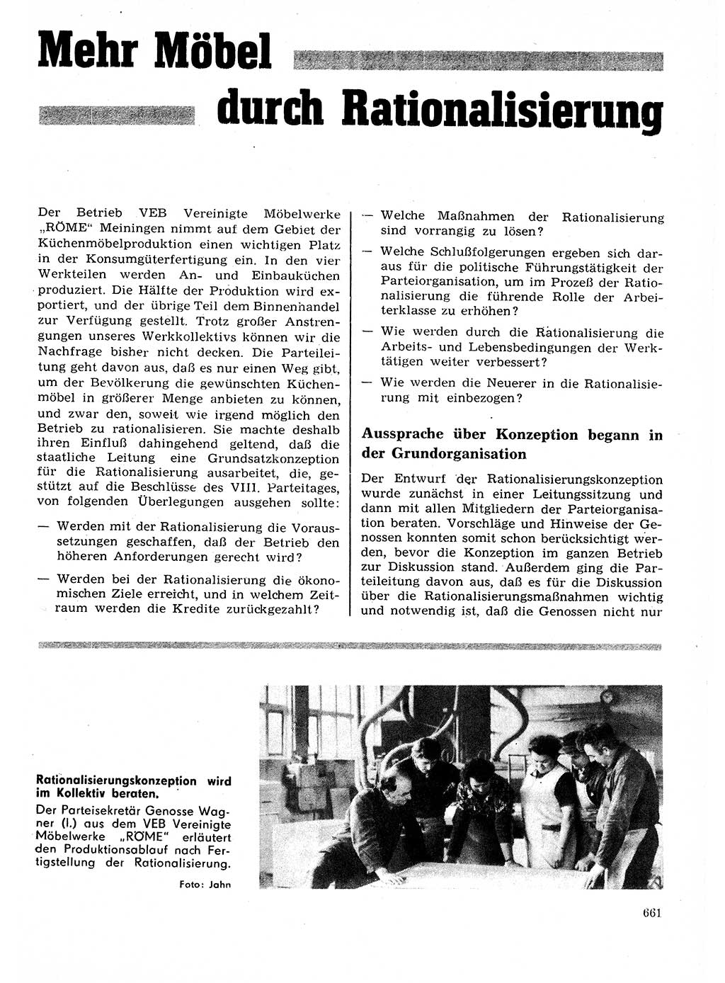 Neuer Weg (NW), Organ des Zentralkomitees (ZK) der SED (Sozialistische Einheitspartei Deutschlands) für Fragen des Parteilebens, 27. Jahrgang [Deutsche Demokratische Republik (DDR)] 1972, Seite 661 (NW ZK SED DDR 1972, S. 661)