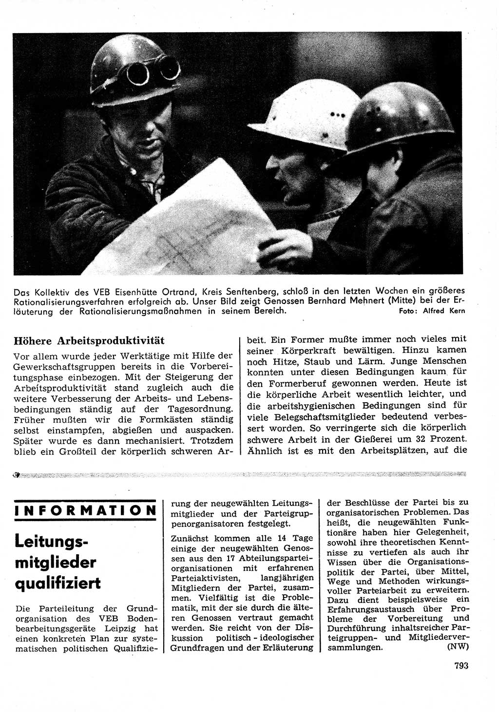 Neuer Weg (NW), Organ des Zentralkomitees (ZK) der SED (Sozialistische Einheitspartei Deutschlands) für Fragen des Parteilebens, 27. Jahrgang [Deutsche Demokratische Republik (DDR)] 1972, Seite 793 (NW ZK SED DDR 1972, S. 793)
