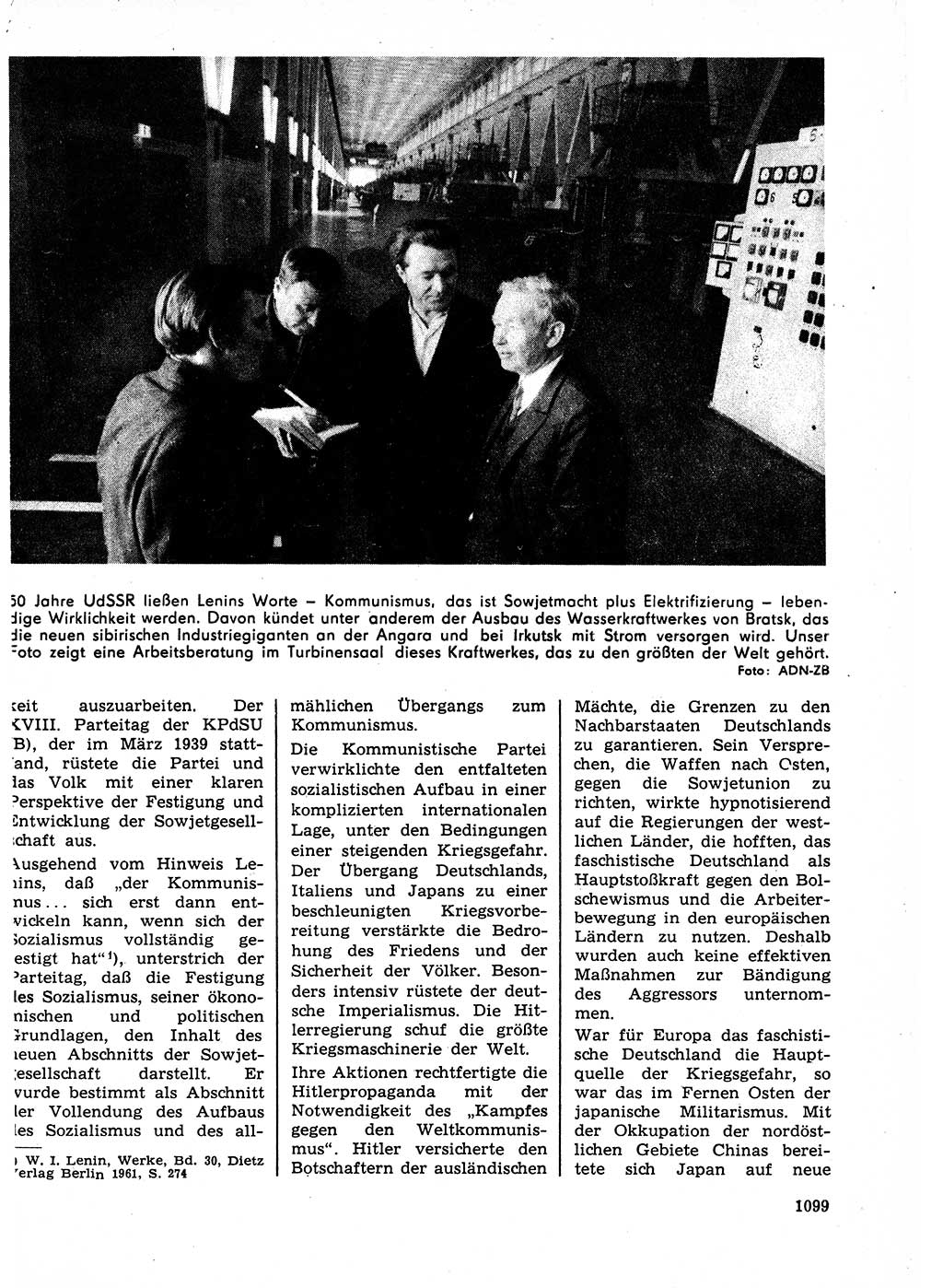 Neuer Weg (NW), Organ des Zentralkomitees (ZK) der SED (Sozialistische Einheitspartei Deutschlands) für Fragen des Parteilebens, 27. Jahrgang [Deutsche Demokratische Republik (DDR)] 1972, Seite 1099 (NW ZK SED DDR 1972, S. 1099)
