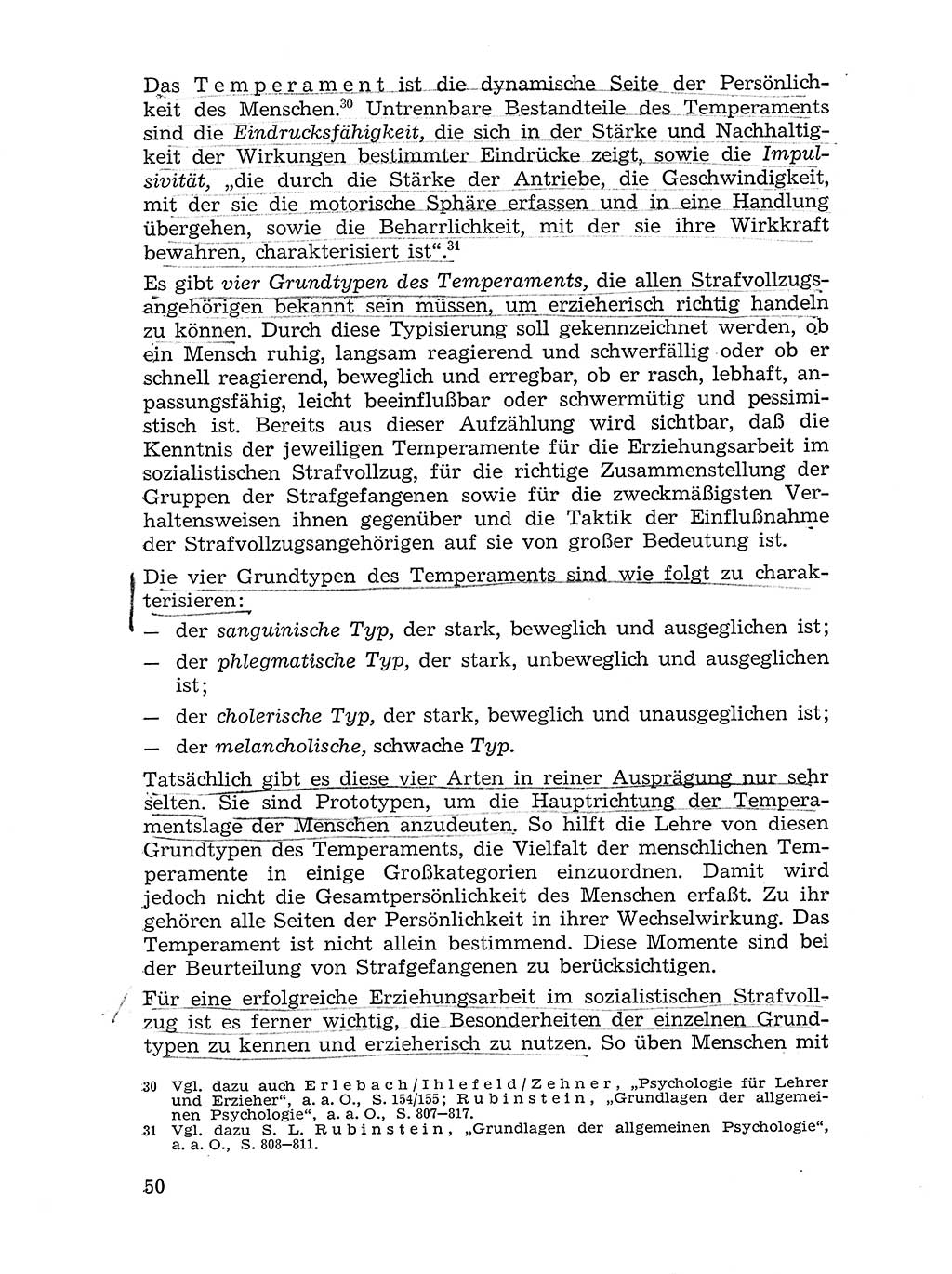 Sozialistischer Strafvollzug (SV) [Deutsche Demokratische Republik (DDR)] 1972, Seite 50 (Soz. SV DDR 1972, S. 50)