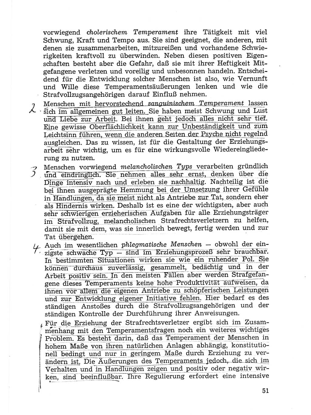 Sozialistischer Strafvollzug (SV) [Deutsche Demokratische Republik (DDR)] 1972, Seite 51 (Soz. SV DDR 1972, S. 51)