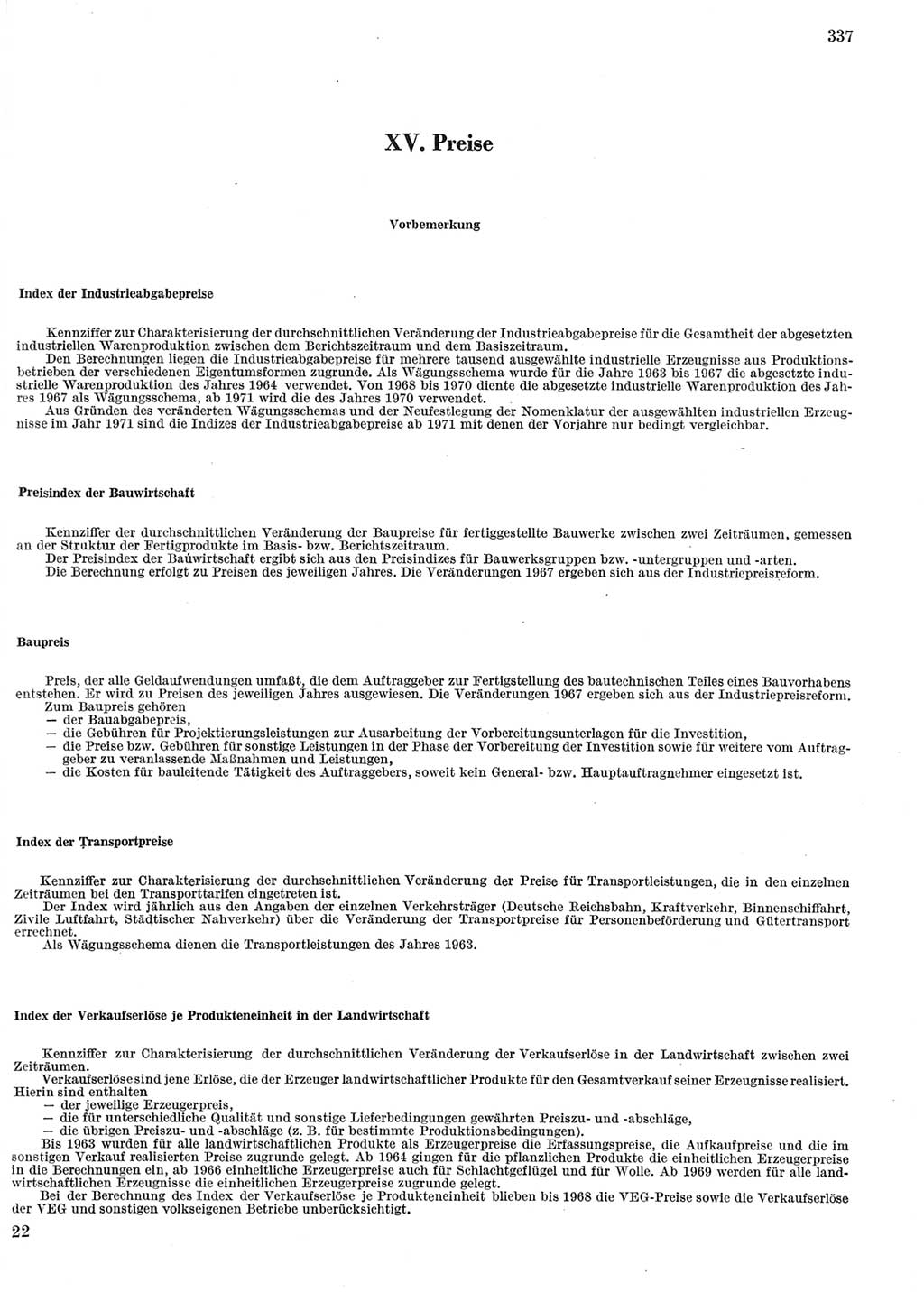 Statistisches Jahrbuch der Deutschen Demokratischen Republik (DDR) 1972, Seite 337 (Stat. Jb. DDR 1972, S. 337)