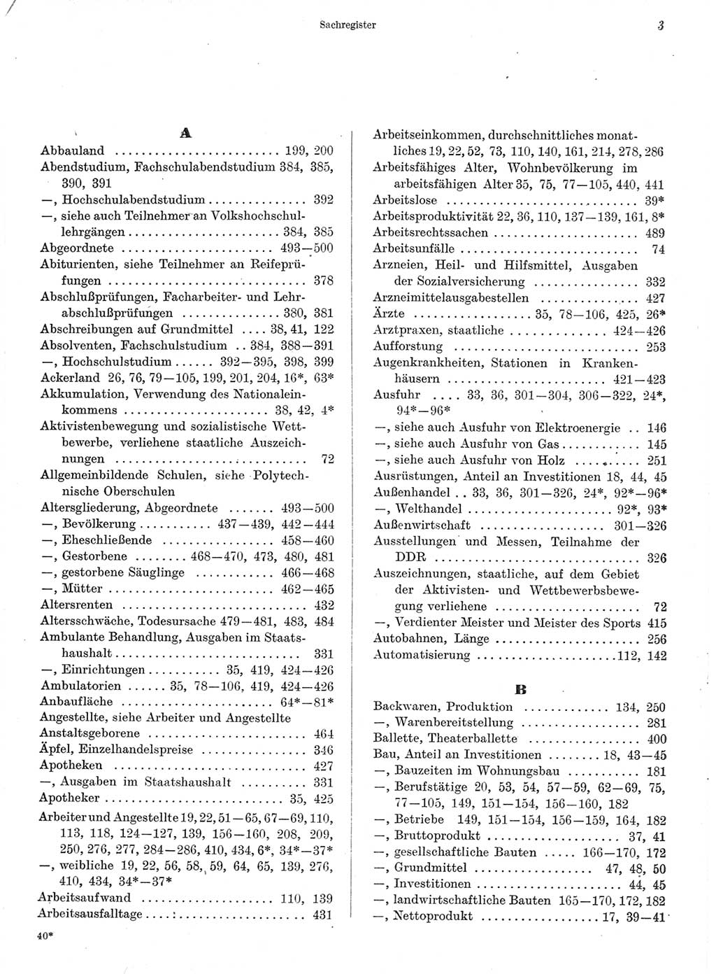 Statistisches Jahrbuch der Deutschen Demokratischen Republik (DDR) 1972, Seite 3 (Stat. Jb. DDR 1972, S. 3)