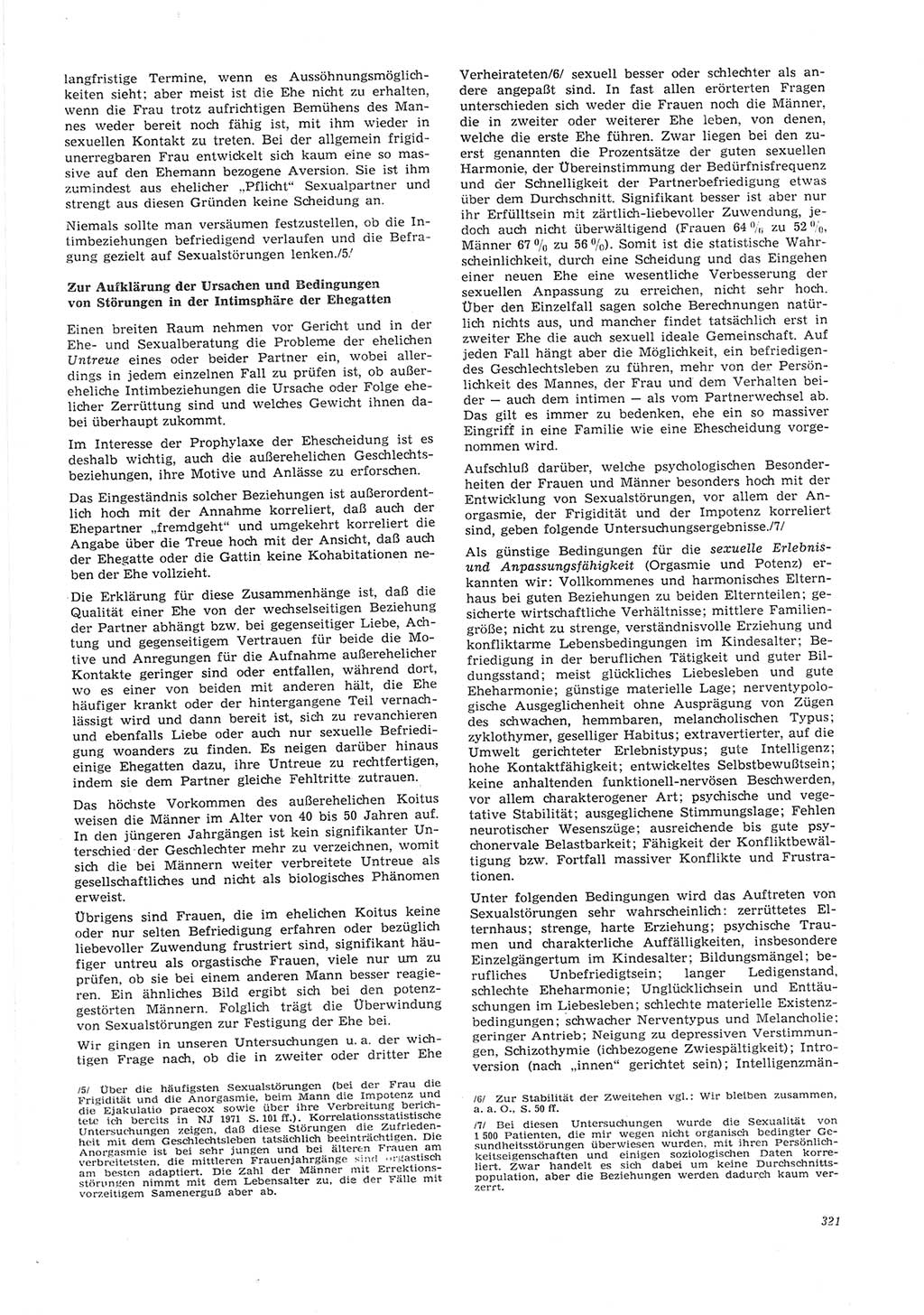 Neue Justiz (NJ), Zeitschrift für Recht und Rechtswissenschaft [Deutsche Demokratische Republik (DDR)], 26. Jahrgang 1972, Seite 321 (NJ DDR 1972, S. 321)