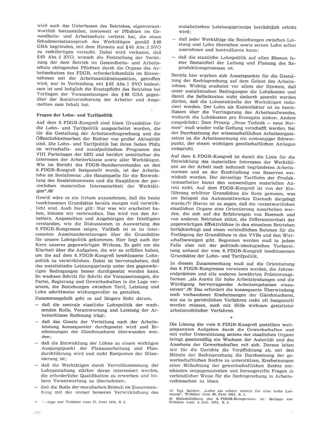 Neue Justiz (NJ), Zeitschrift für Recht und Rechtswissenschaft [Deutsche Demokratische Republik (DDR)], 26. Jahrgang 1972, Seite 570 (NJ DDR 1972, S. 570)